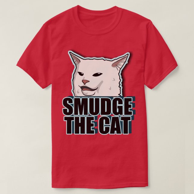 Smudge the Cat T-Shirt (Design Front)