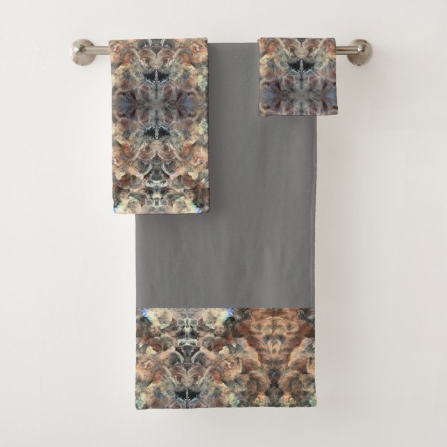 Smudged Bath Towel Set (Insitu)