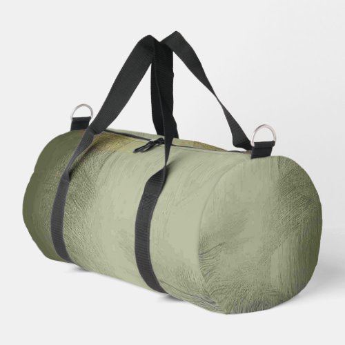 Smudged Parchment Paper Look Duffle Bag