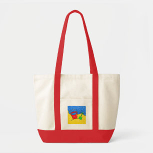Smudgy Beach Tote Bag