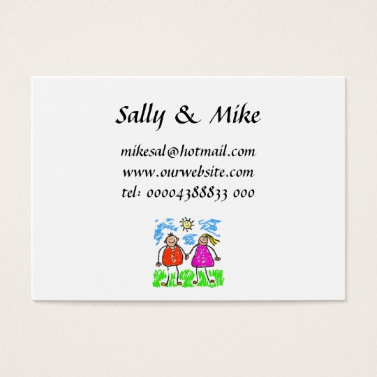 Smudgy Parents Business Cards