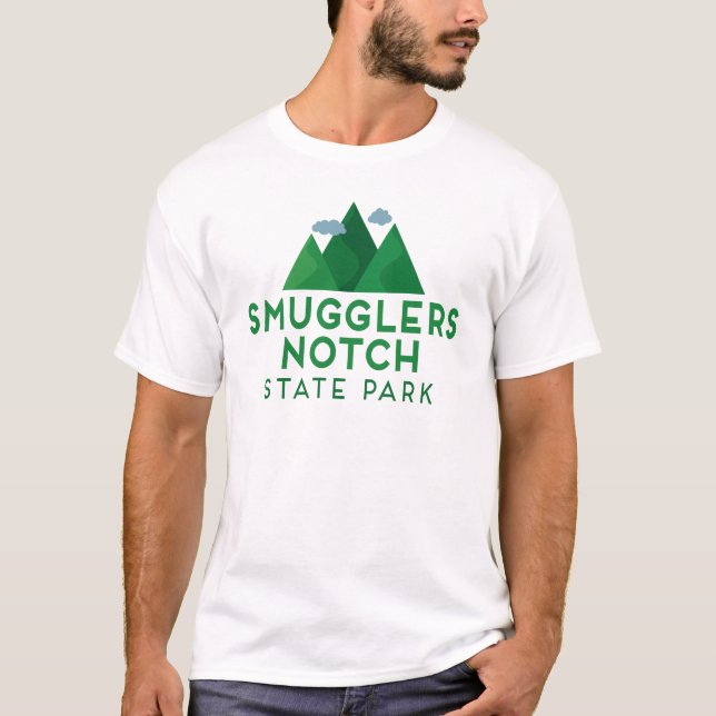 Smugglers Notch State Park T-shirt - Mountain (Front)