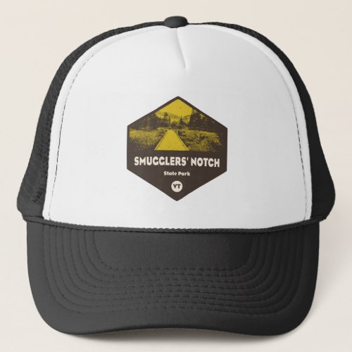 Smugglers Notch State Park Vermont Trucker Hat