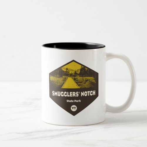 Smugglers Notch State Park Vermont Two_Tone Coffee Mug