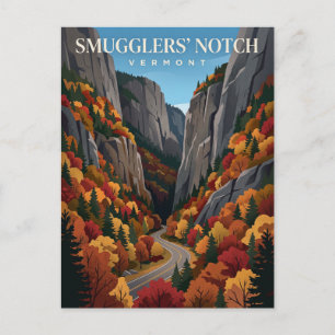Smugglers' Notch Vermont Postcard