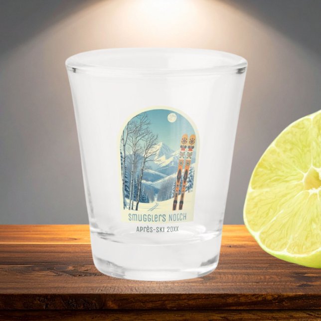Smugglers Notch Vermont  Shot glass (Creator Uploaded)