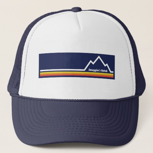 Smugglers Notch Vermont Trucker Hat