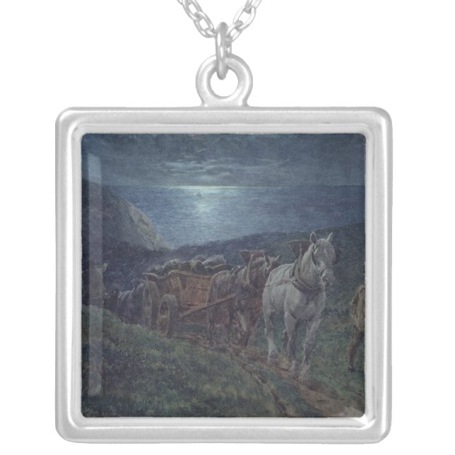 Smugglers Silver Plated Necklace (Front)