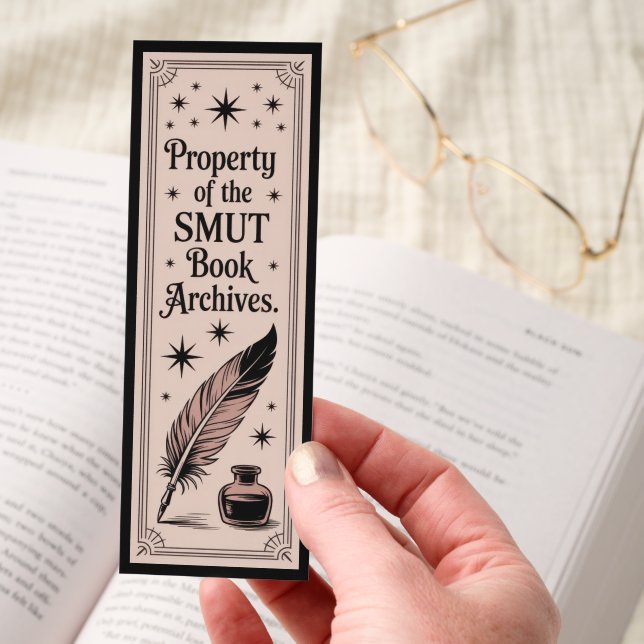 Smut Reading Bookmarks (Hand)