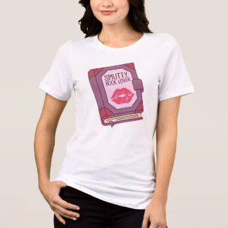 Smutty Book Lover Romance Reader Tri-Blend Shirt