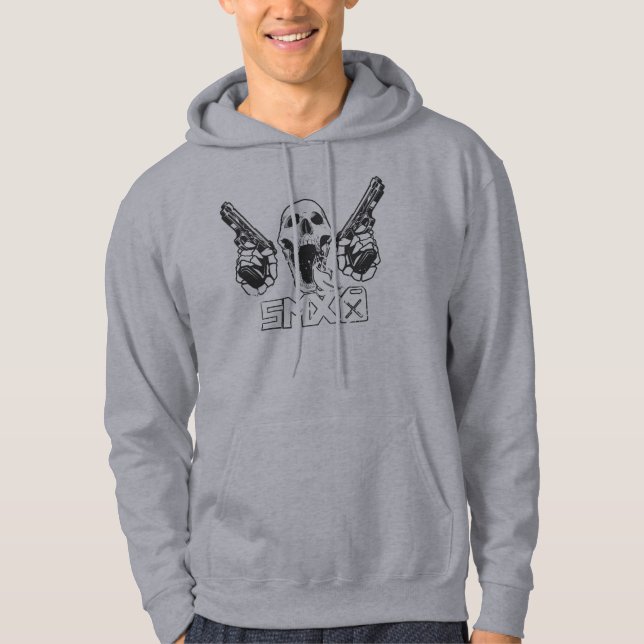 SMX Gray Hoodie (Front)