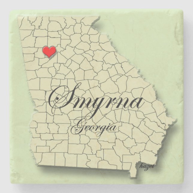 Smyrna, Georgia, Smyrna Coasters, Stone Coaster (Front)