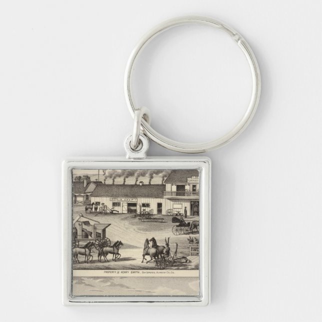 Smyth, Adams properties Keychain (Front)