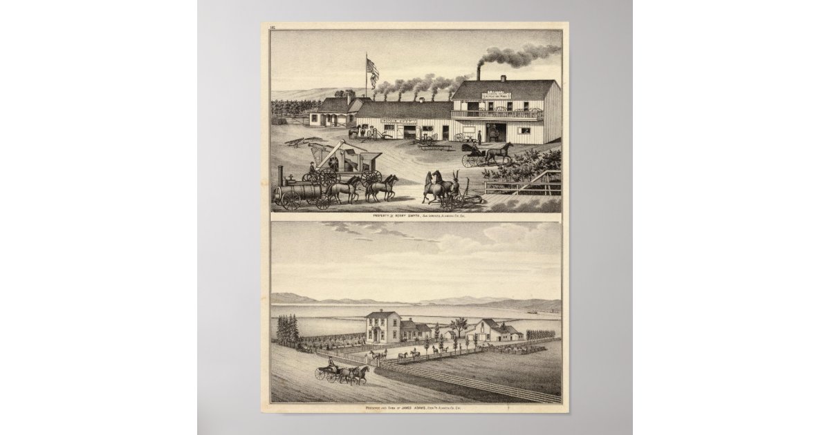 Smyth, Adams properties Poster Zazzle