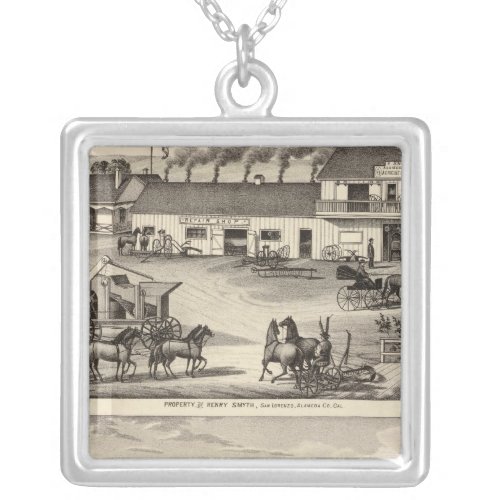 Smyth Adams properties Silver Plated Necklace
