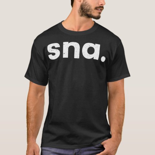 SNA Santa Ana California Airport Code List SNA T_Shirt