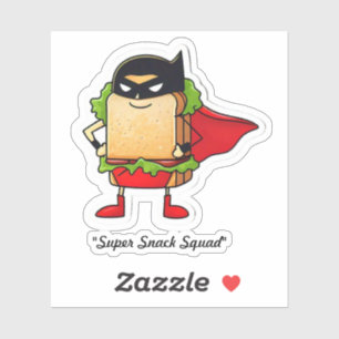 "Snack Hero Design" Sticker