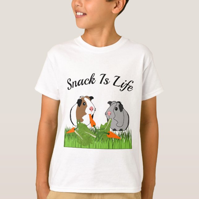 Snack Is Life T-Shirt (Front)
