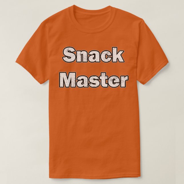 Snack Master T-Shirt (Design Front)
