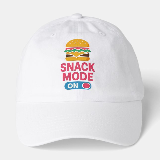 Snack Mode Burger Hat (Front)