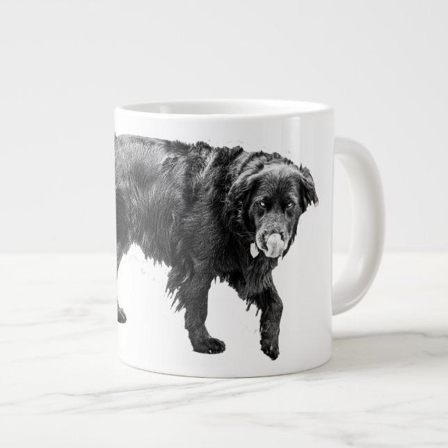 Snack O’Clock Strut Giant Coffee Mug (Front Right)