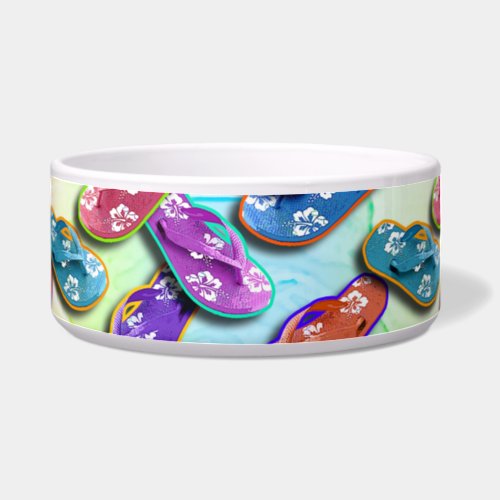 SNACK or PET BOWLS Small  Large _ FLIP FLOPS