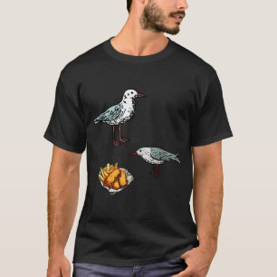 Snack Squad: Seagulls on a Mission T-Shirt