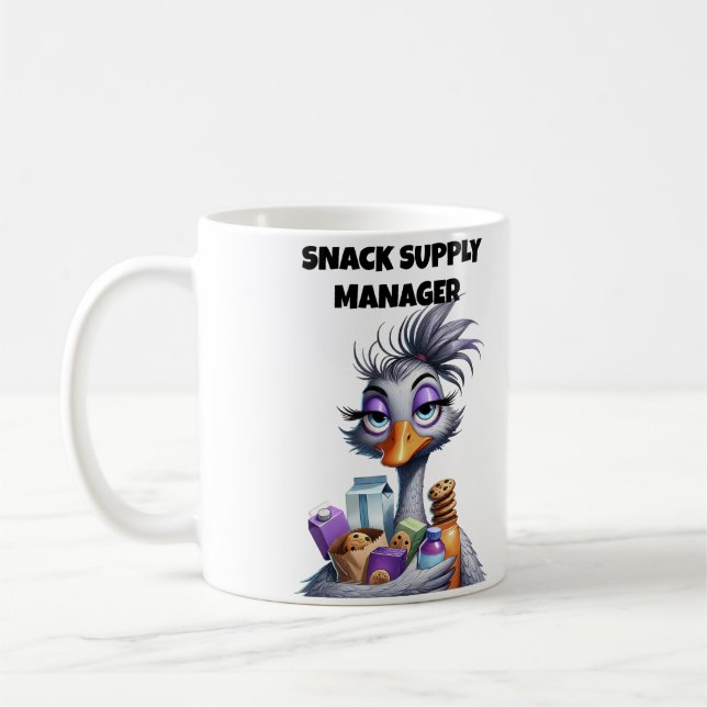 Snack Supply Manager Mom Coffee Mug (Left)