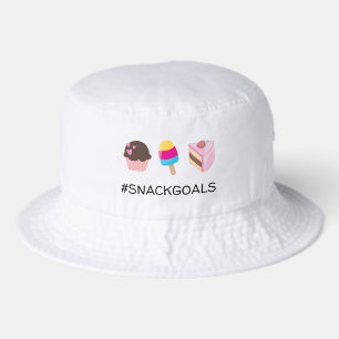 #SNACKGOALS Cupcake Popsicle Cake Slice Bucket Hat