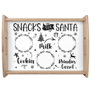 Snacks For Santa Serving tray