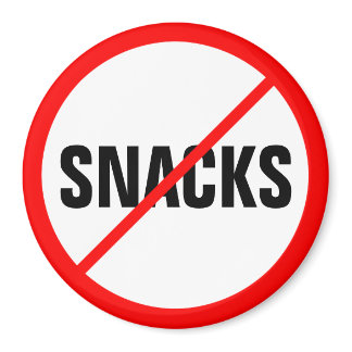 Snacks Prohibited! Magnet