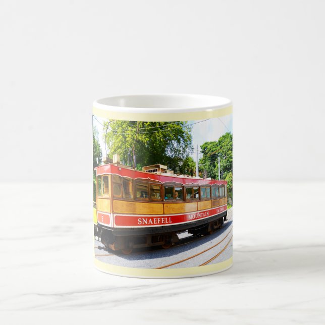 Snaefell mountain train coffee mug (Center)