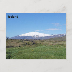 Snæfellsjökull, Iceland Postcard