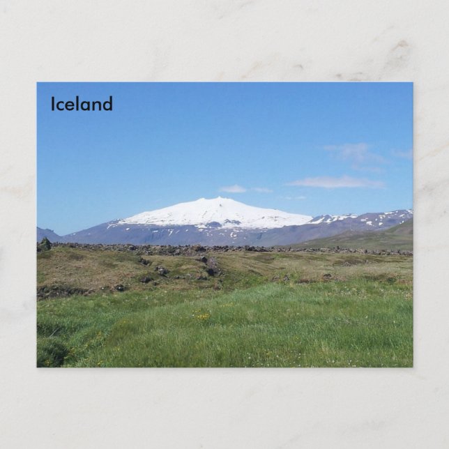 Snæfellsjökull, Iceland Postcard (Front)