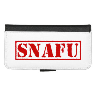 SNAFU iPhone 8/7 WALLET CASE