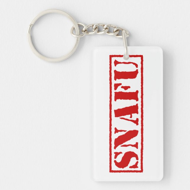 SNAFU KEYCHAIN (Front)
