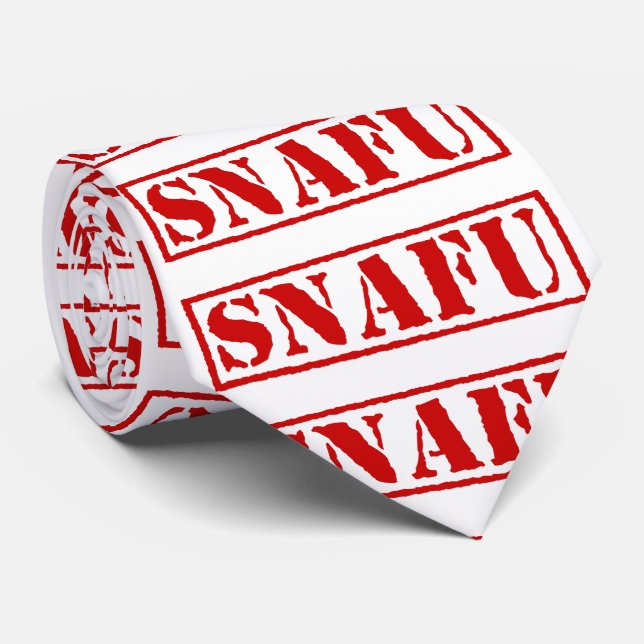 SNAFU NECK TIE (Rolled)