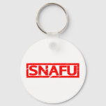 Snafu Stamp Keychain
