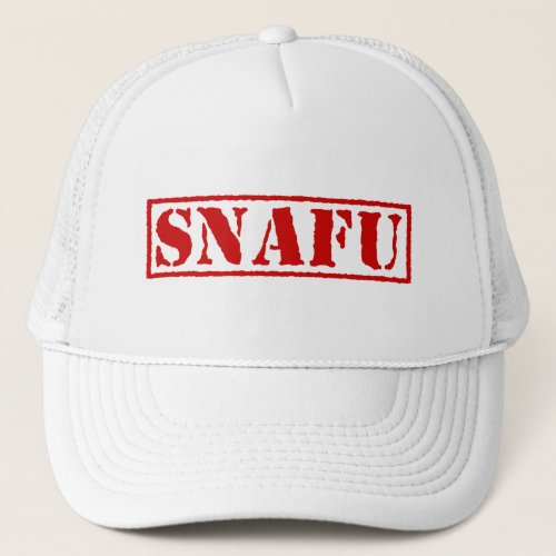 SNAFU TRUCKER HAT