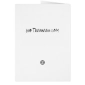 Snaggle Dog Card (Back)