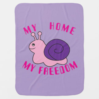 Snail Baby Blanket