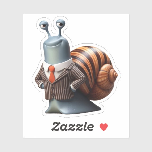 snail,boss animals sticker (Sheet)