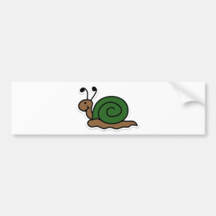 snail bumper sticker
