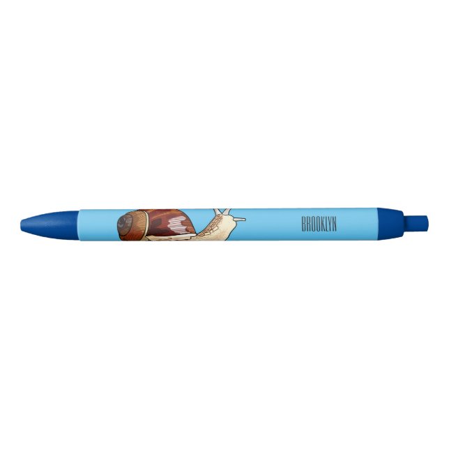Snail cartoon illustration pen (Front)