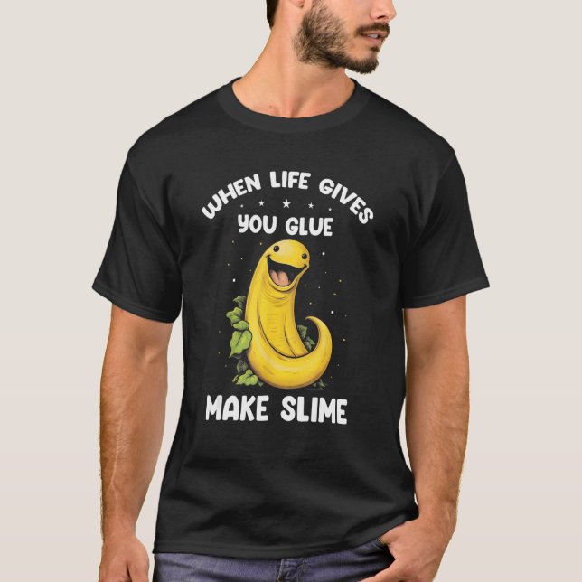Snail Catching Quote for Slug Collecting and Slug  T-Shirt (Front)