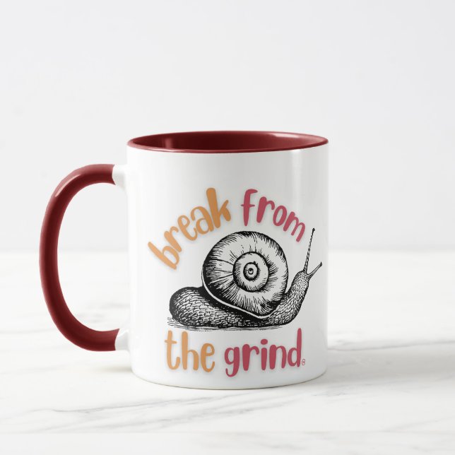 Snail Coffee Mug (Left)