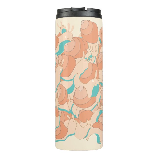Snail Design Tumbler (Back)