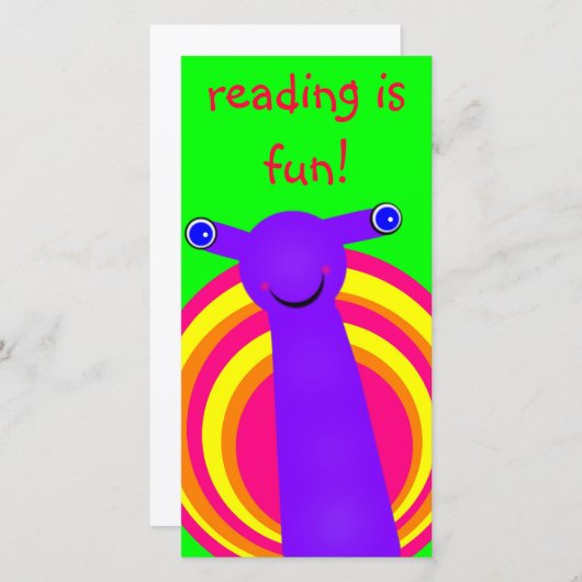 Snail Designed Book Mark (Front/Back)