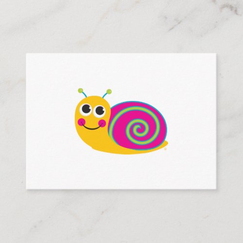 Snail Enclosure Card Business Card