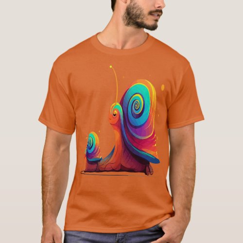 Snail Fathers Day T_Shirt